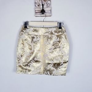 Line & Dot Revolve Gold Cream Mini NEW